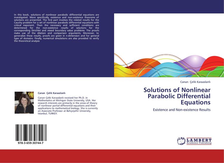 Produktbild: Solutions of Nonlinear Parabolic Differential Equations