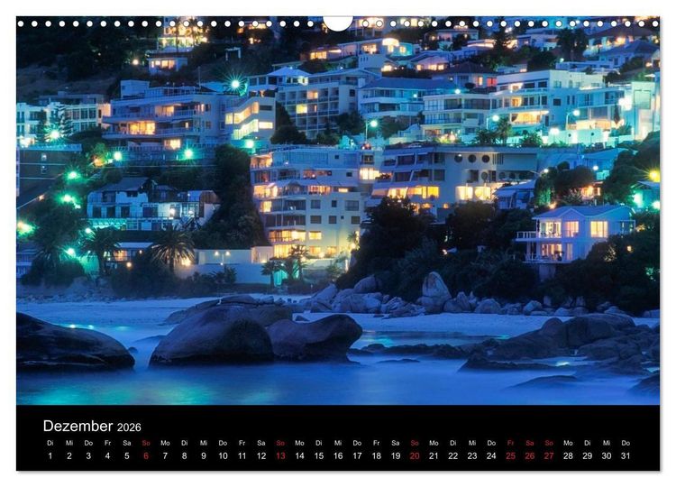 Produktbild: Kapstadt, Winelands und Garden Route (Wandkalender 2026 DIN A3 quer), CALVENDO Monatskalender