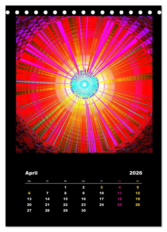 Produktbild: ENERGIE-BILDER (Tischkalender 2026 DIN A5 hoch), CALVENDO Monatskalender