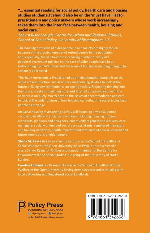 Produktbild: Inclusive housing in an ageing society