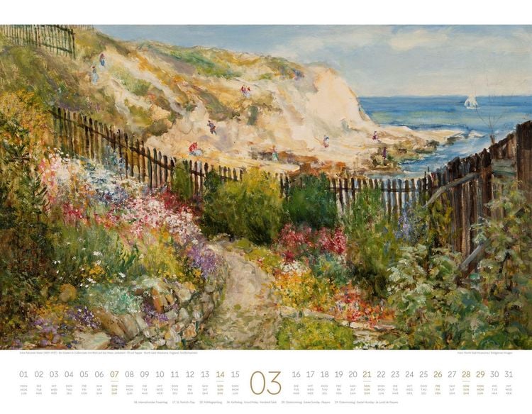 Produktbild: Kunstwerk Garten Kalender 2027
