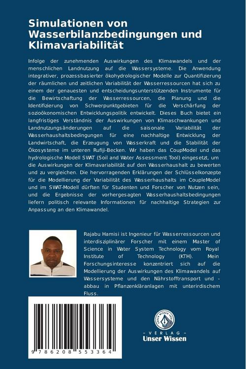 Produktbild: Simulationen von Wasserbilanzbedingungen und Klimavariabilit&auml;t