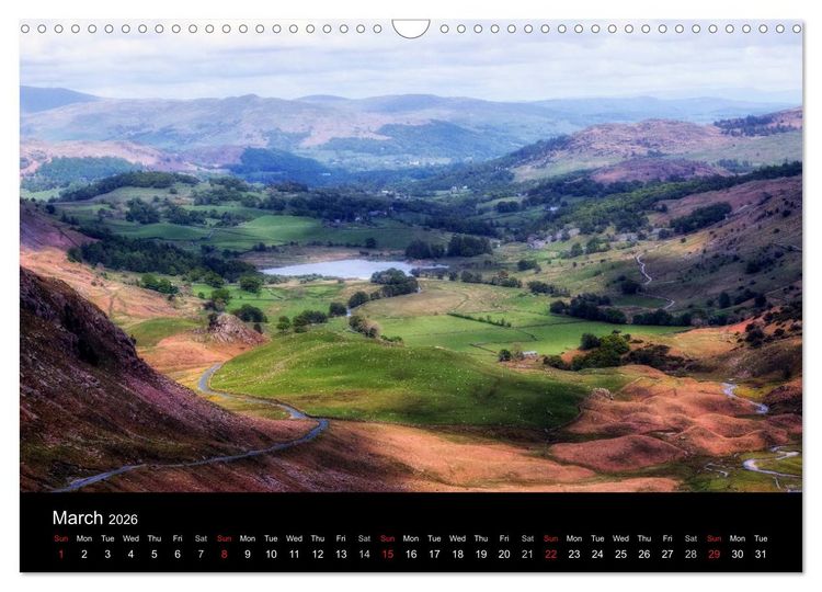 Produktbild: Cumbria - Lake District (Wall Calendar 2026 DIN A3 landscape), CALVENDO 12 Month Wall Calendar