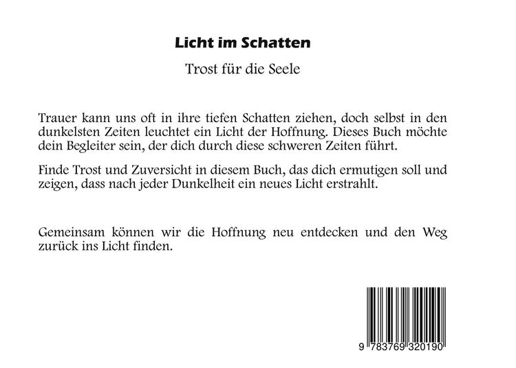 Produktbild: Licht im Schatten