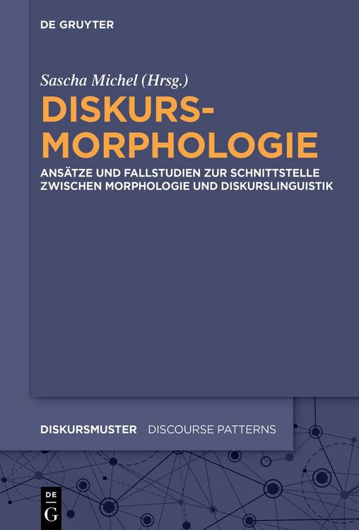 Produktbild: Diskursmorphologie