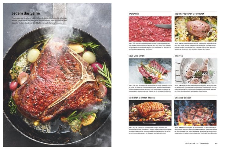 Produktbild: Das gro&szlig;e Buch vom Fleisch