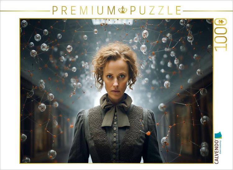Produktbild: CALVENDO Puzzle Marie Curie | 1000 Teile Lege-Gr&ouml;&szlig;e 64x48cm Foto-Puzzle f&uuml;r gl&uuml;ckliche Stunden