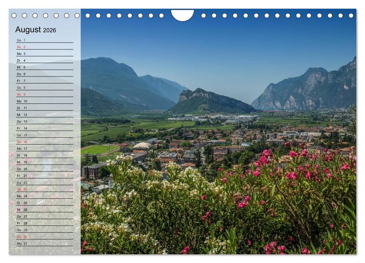 Produktbild: GARDASEE Idyllische Orte (Wandkalender 2026 DIN A4 quer), CALVENDO Monatskalender