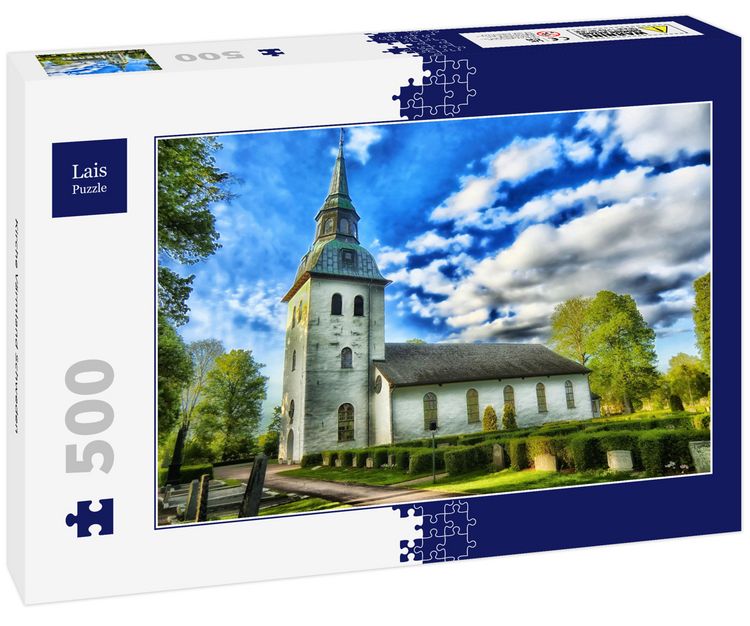 Produktbild: Lais Puzzle Kirche V&auml;rmland Schweden 500 Teile