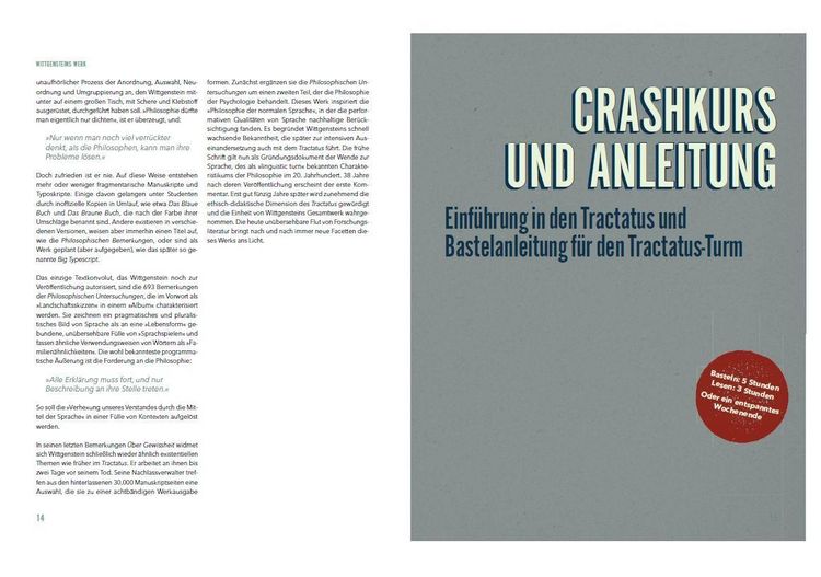 Produktbild: Wittgensteins Welt - selbst hergestellt