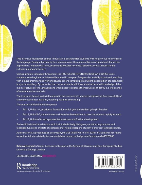Produktbild: Routledge Intensive Russian Course
