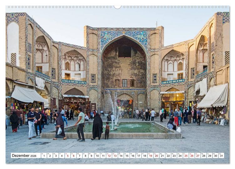 Produktbild: St&auml;dte des Irans - Isfahan (hochwertiger Premium Wandkalender 2026 DIN A2 quer), Kunstdruck in Hochglanz