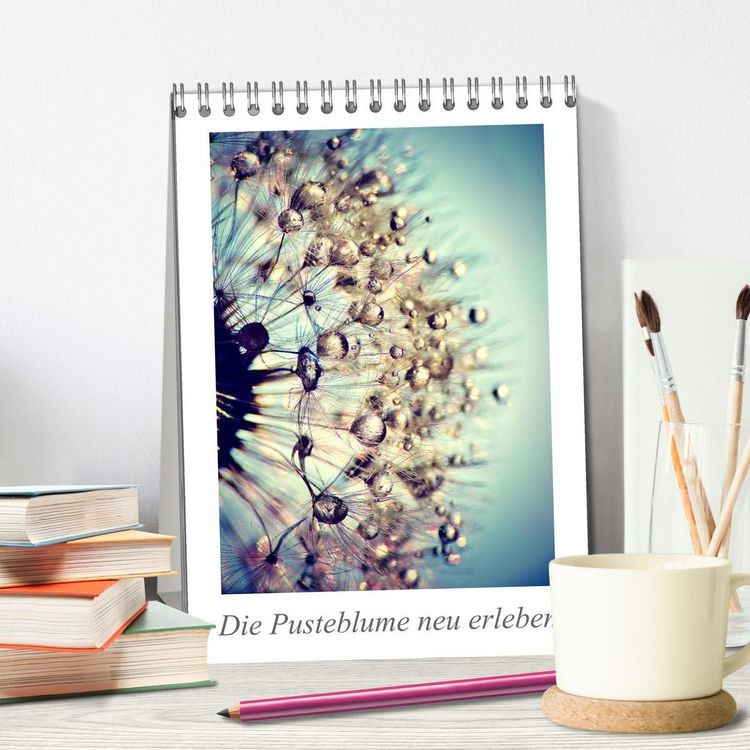 Produktbild: Die Pusteblume neu erleben (Tischkalender 2027 DIN A5 hoch), CALVENDO Monatskalender