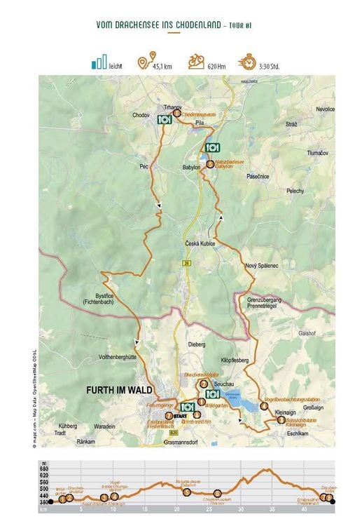 Produktbild: Genussradeln im Bayerischen Wald