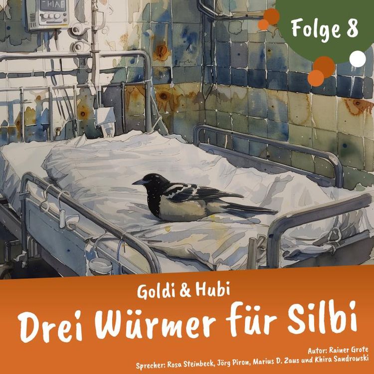 Produktbild: Einschlafgeschichten f&uuml;r Kinder ab 3 Jahren | Goldi & Hubi &ndash; Drei W&uuml;rmer f&uuml;r Silbi (Staffel 2, Folge 8)