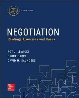 Produktbild: Negotiation: Readings, Exercises, and Cases