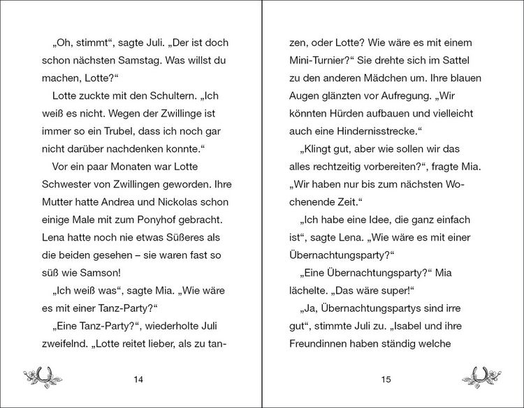 Produktbild: Ponyhof Apfelbl&uuml;te (Band 12) - Lotte und die &Uuml;bernachtungsparty