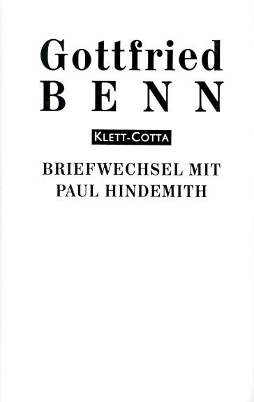 Produktbild: Briefe / Briefwechsel mit Paul Hindemith (Briefe)