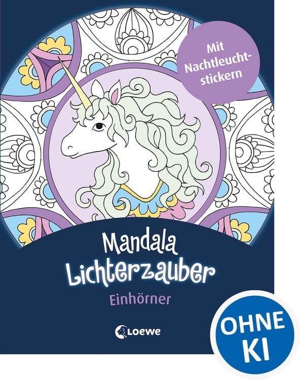 Produktbild: Mandala-Lichterzauber - Einh&ouml;rner