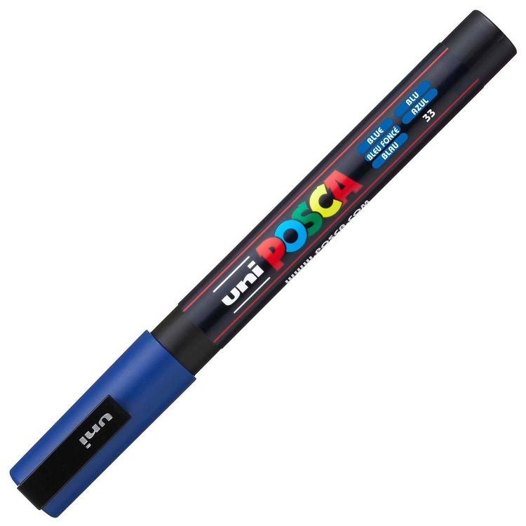 Produktbild: uni-ball Marker uni POSCA PC-3M blau