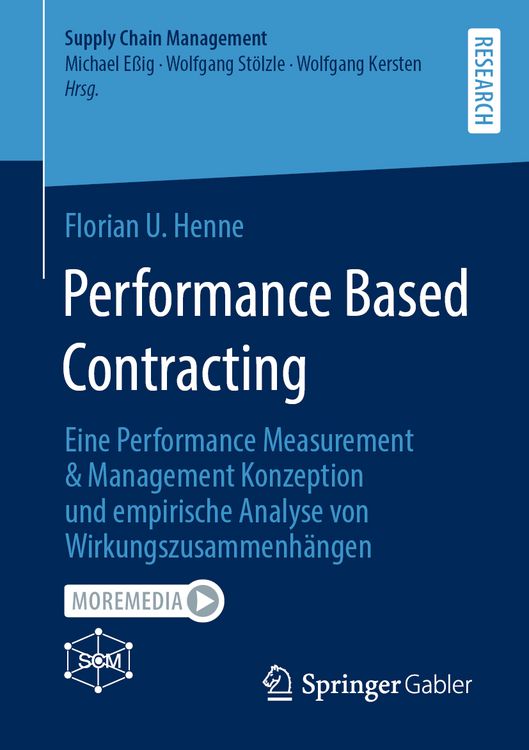 Produktbild: Performance Based Contracting