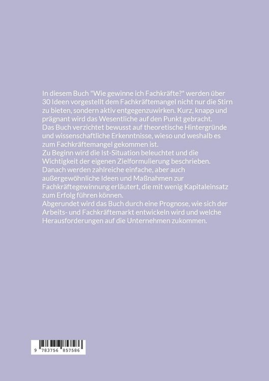 Produktbild: Wie gewinne ich Fachkr&auml;fte?