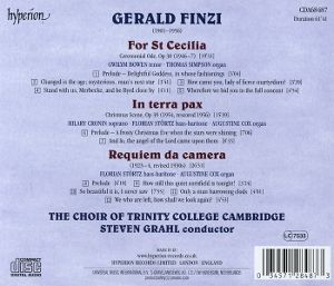 Produktbild: Requiem da camera, For St Cecilia, In terra pax