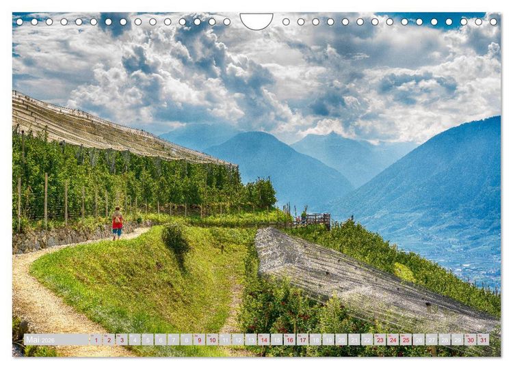 Produktbild: Route 44. Timmelsjoch, S&uuml;dtirol (Wandkalender 2026 DIN A4 quer), CALVENDO Monatskalender