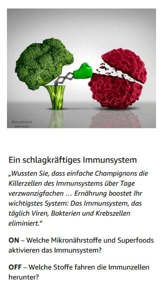 Produktbild: ON/OFF GESUNDHEIT. Den K&ouml;rper neu erschaffen durch Ern&auml;hrung: Wie Sie Immunsystem, Gehirn, Darm, Gef&auml;&szlig;e st&auml;rken und langsamer altern. Holen Sie sich einen leistungsf&auml;higeren, besseren K&ouml;rper zur&uuml;ck.