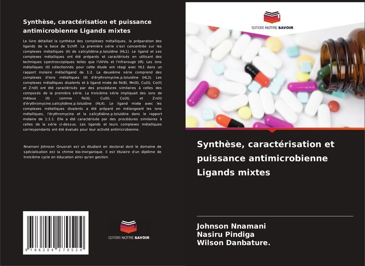 Produktbild: Synth&egrave;se, caract&eacute;risation et puissance antimicrobienne Ligands mixtes