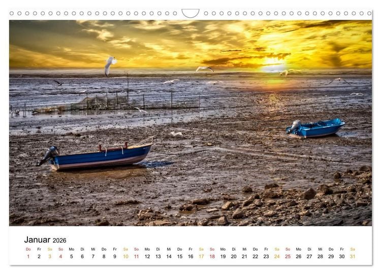 Produktbild: Deutschland - traumhafte Sehensw&uuml;rdigkeiten (Wandkalender 2026 DIN A3 quer), CALVENDO Monatskalender