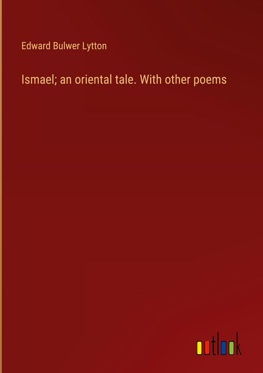 Produktbild: Ismael; an oriental tale. With other poems