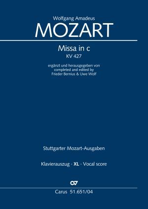 Produktbild: Missa in c (Klavierauszug XL)