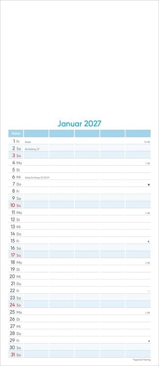 Produktbild: Kreativkalender Familienplaner 2027
