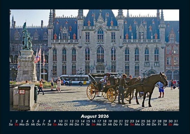 Produktbild: Pferdegefl&uuml;ster 2026 Fotokalender DIN A4