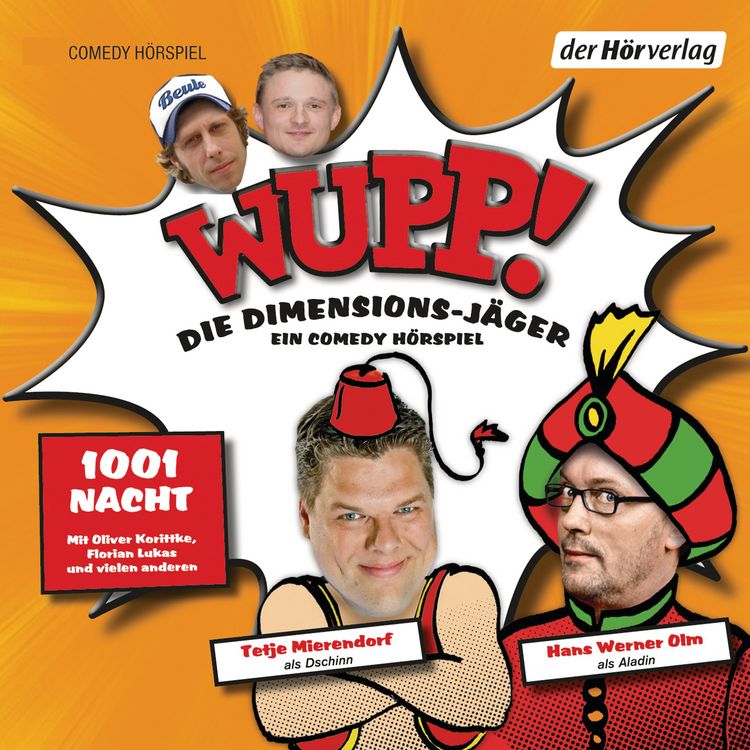 Produktbild: Wupp! 2. Die Dimensions-J&auml;ger. Ein Comedy-H&ouml;rspiel