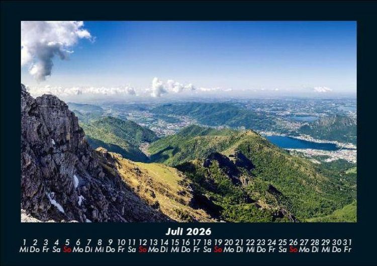 Produktbild: Landschaftskalender 2026 Fotokalender DIN A5