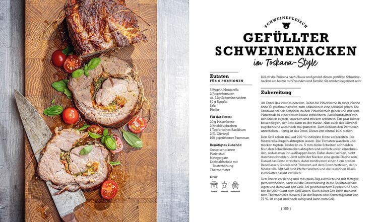 Grillen wie ein Bär