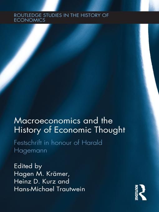 Produktbild: Macroeconomics and the History of Economic Thought