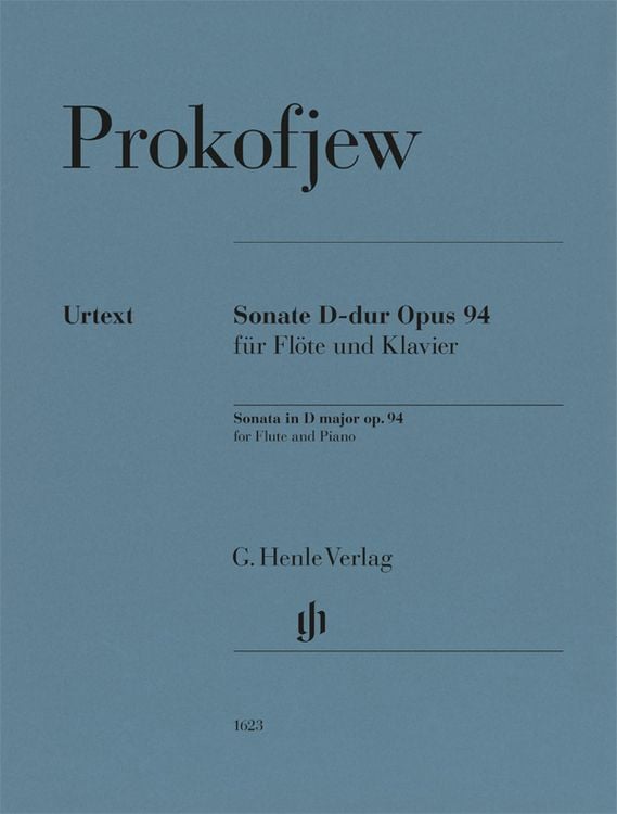 Produktbild: Sergej Prokofjew - Fl&ouml;tensonate D-dur op. 94