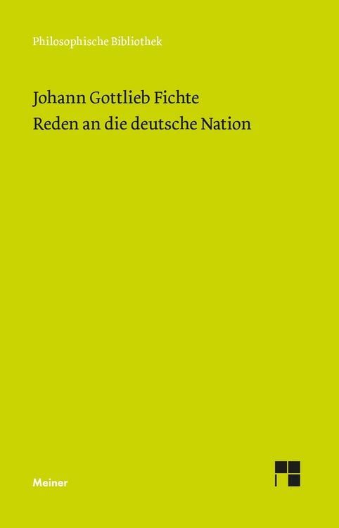Produktbild: Reden an die deutsche Nation