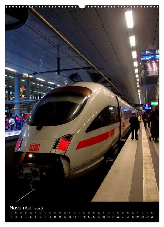 Produktbild: Hauptbahnhof Berlin (hochwertiger Premium Wandkalender 2026 DIN A2 hoch), Kunstdruck in Hochglanz