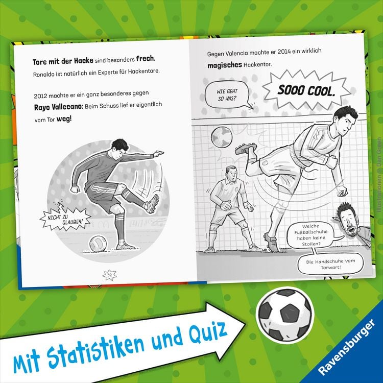 Produktbild: Fu&szlig;ball-Stars - Alles &uuml;ber Ronaldo. Vom Fu&szlig;ball-Talent zum Megastar