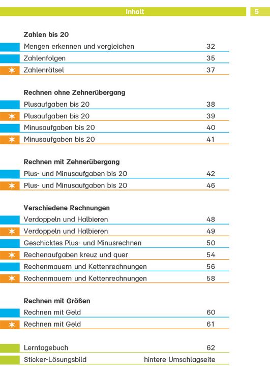 Produktbild: Die Mathe-Helden Kopfrechnen 1. Klasse