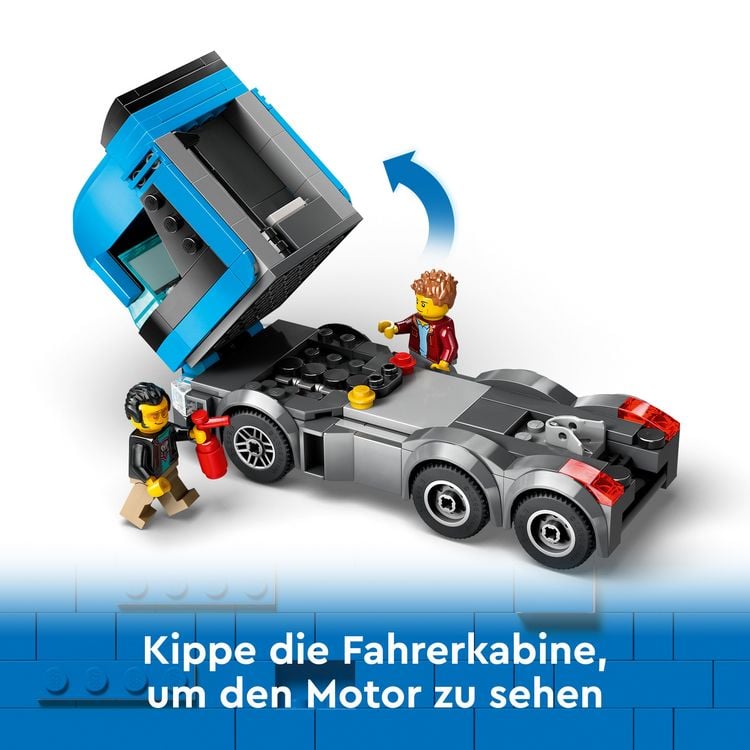 Produktbild: LEGO City Autotransporter mit Sportwagen, LKW-Spielzeug 60408