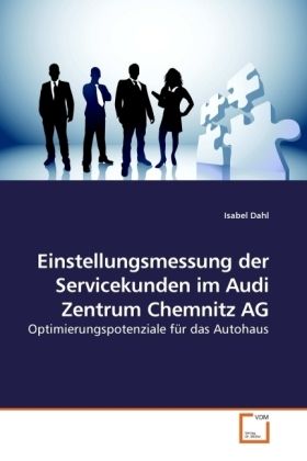 Produktbild: Dahl, I: Einstellungsmessung der Servicekunden im Audi Zentr