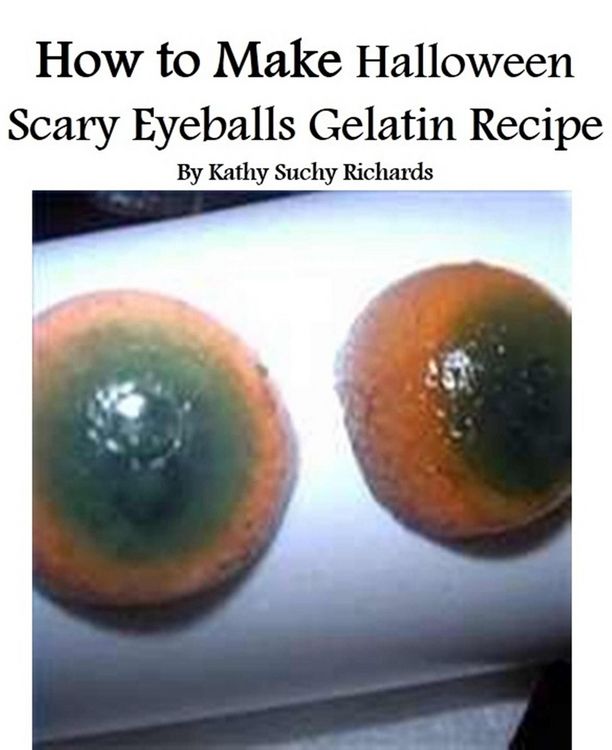 Produktbild: How to Make Halloween Scary Eyeballs Gelatin Recipe