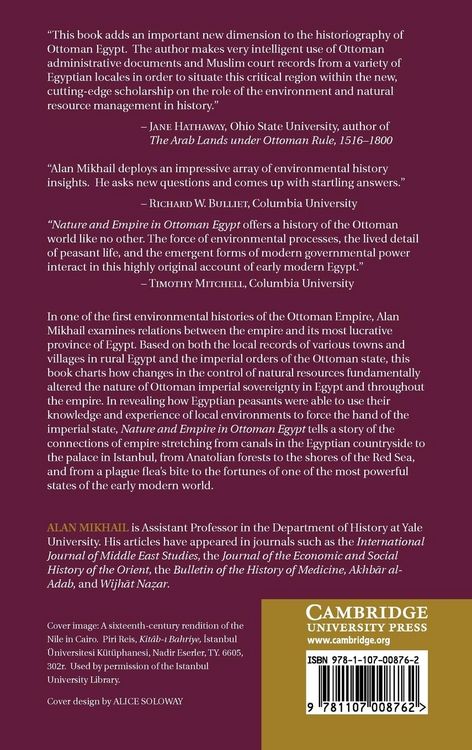 Produktbild: Nature and Empire in Ottoman Egypt
