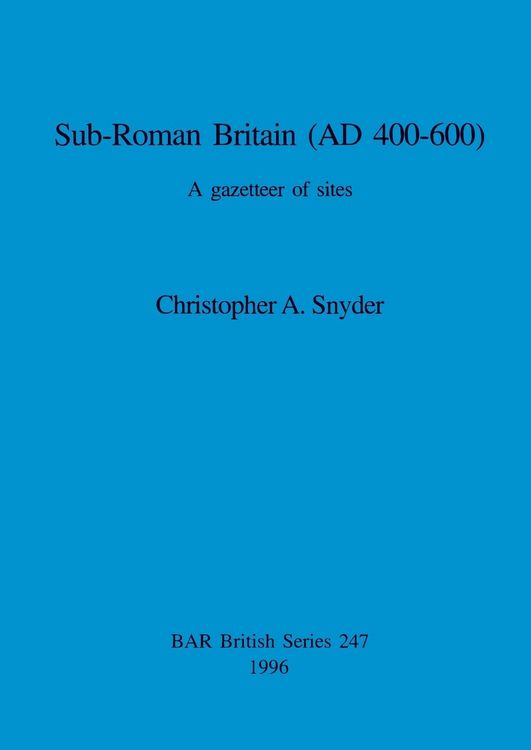 Produktbild: Sub-Roman Britain (AD 400-600)