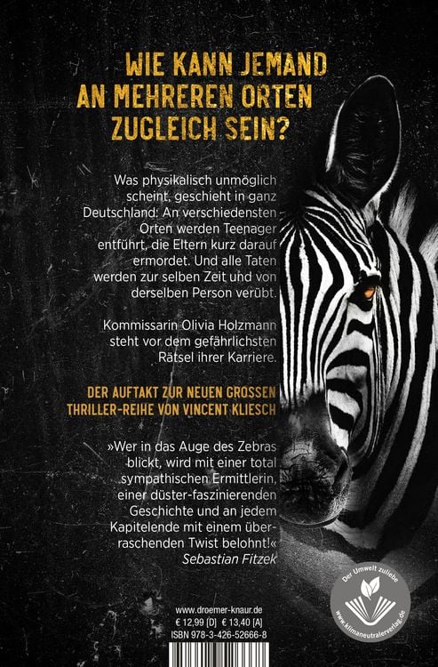 Produktbild: Im Auge des Zebras